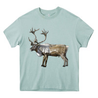 Arona reindeer buck deer Heavy Core Tee - LillyAllenDesigns