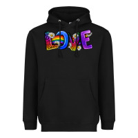 Black Western Love LGBTQ+ Heavyweight Hoodie - BundleAndBundleShop