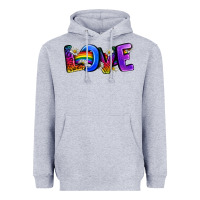 Heather Grey Western Love LGBTQ+ Heavyweight Hoodie - BundleAndBundleShop
