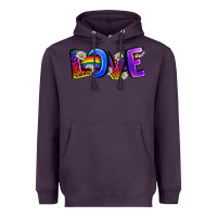 Plum Western Love LGBTQ+ Heavyweight Hoodie - BundleAndBundleShop