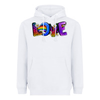 White Western Love LGBTQ+ Heavyweight Hoodie - BundleAndBundleShop