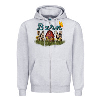 Heather Grey Barn mom sunflower mother's day Zipper Hoodie - HowdyJamesFarm