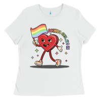 White sounds gay i'm in Ladies Tee - MaliasSmallBusiness