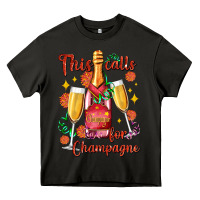 Asphalt this calls for champagne Heavy Core Tee - AdoDesignShop