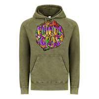 Vintage Olive mardi gras Vintage Hoodie - LillyAllenDesigns
