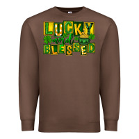 Chestnut St Patricks Day Lucky And Blessed Premium Sweatshirt - FaDigitalArtStudio