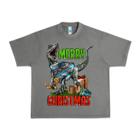 Tornado merry christmas velociraptor Urban Heavy Tee - LillyAllenDesigns