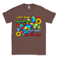 Chestnut what makes you different is what makes  you beauti Classic Tee - LillyAllenDesigns