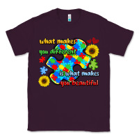 Plum what makes you different is what makes  you beauti Classic Tee - LillyAllenDesigns