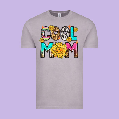 Cool Mom Vintage Tee Designed By Lillyallendesigns