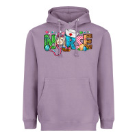 Lavender Easter Nurse Heavyweight Hoodie - BundleAndBundleShop