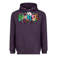 Plum Easter Nurse Heavyweight Hoodie - BundleAndBundleShop