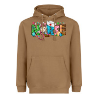 Toasted Coconut Easter Nurse Heavyweight Hoodie - BundleAndBundleShop