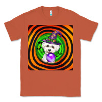 Copper halloween bichons frise dog Classic Tee - LillyAllenDesigns
