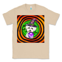 Mushroom halloween bichons frise dog Classic Tee - LillyAllenDesigns