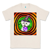 Natural halloween bichons frise dog Classic Tee - LillyAllenDesigns