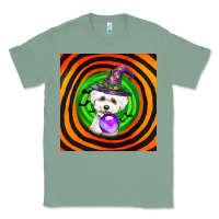 Sage halloween bichons frise dog Classic Tee - LillyAllenDesigns
