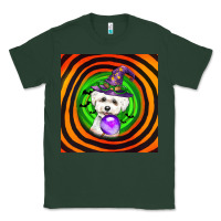 Sports Green halloween bichons frise dog Classic Tee - LillyAllenDesigns