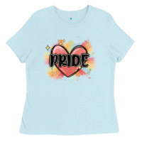 Baby Blue pride Ladies Tee - MaliasSmallBusiness