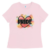 Bubblegum Pink pride Ladies Tee - MaliasSmallBusiness