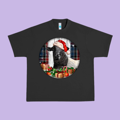 Christmas Dorper Sheep Urban Heavy Tee Designed By Lillyallendesigns