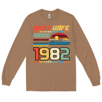 Toasted Coconut Best Wife Since 1982 Long Sleeve Tee - Bettercallsaul