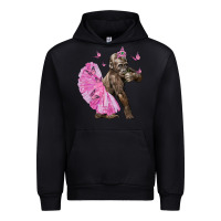 Black Baby Gorilla With Tutu Urban Hoodie - LillyAllenDesigns