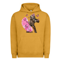 Pigment Peanut Butter Baby Gorilla With Tutu Urban Hoodie - LillyAllenDesigns