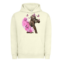 Pigment Pistachio Baby Gorilla With Tutu Urban Hoodie - LillyAllenDesigns