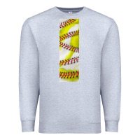 Heather Grey softball and baseball pen wraps Premium Sweatshirt - BundleAndBundleShop