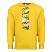 Lemon softball and baseball pen wraps Premium Sweatshirt - BundleAndBundleShop