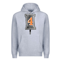 Heather Grey marker 4 chain fa element Premium Hoodie - FaDigitalArtStudio
