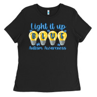 Black light it up Ladies Tee - MaliasSmallBusiness