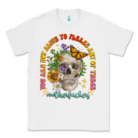 White not alive to please Classic Tee - LillyAllenDesigns