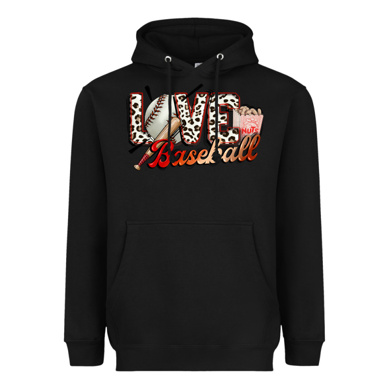 Love Baseball Heavyweight Hoodie by FaDigitalArtStudio | Teevron