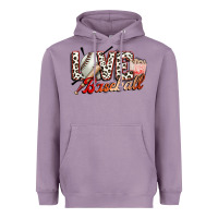 Lavender love baseball Heavyweight Hoodie - FaDigitalArtStudio