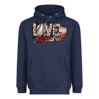 Navy love baseball Heavyweight Hoodie - FaDigitalArtStudio