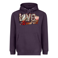 Plum love baseball Heavyweight Hoodie - FaDigitalArtStudio
