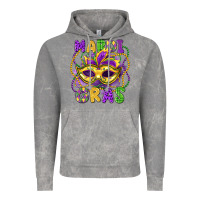 Cloud Rock mardi gras mask Vintage Hoodie - LillyAllenDesigns