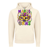 Vintage Artic mardi gras mask Vintage Hoodie - LillyAllenDesigns
