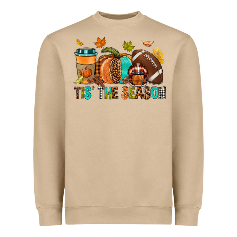 Tis' The Season Fall Heavyweight Sweatshirt by NancyCooperArtShop | Teevron