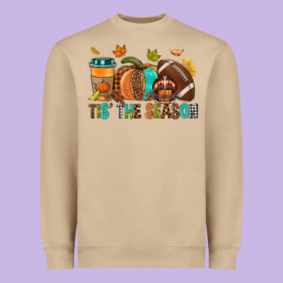Tis' The Season Fall Heavyweight Sweatshirt Designed By Nancycooperartshop