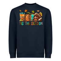 Navy Tis' the season Fall Heavyweight Sweatshirt - NancyCooperArtShop