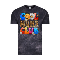 Cloud Black cool moms club Vintage Tee - LillyAllenDesigns