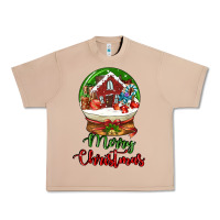 Burro Merry Christmas Urban Heavy Tee - LillyAllenDesigns