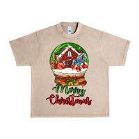 French Oak Merry Christmas Urban Heavy Tee - LillyAllenDesigns