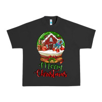 Pigment Black Merry Christmas Urban Heavy Tee - LillyAllenDesigns
