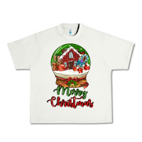 Pistachio Merry Christmas Urban Heavy Tee - LillyAllenDesigns