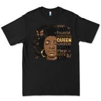 Black afro woman smart loved powerful Premium Tee - MaliasSmallBusiness