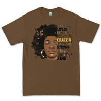 Cacao afro woman smart loved powerful Premium Tee - MaliasSmallBusiness